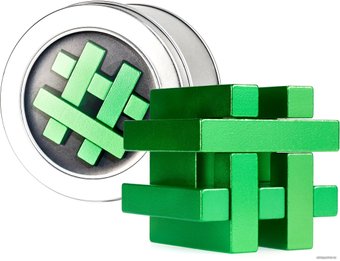 Головоломка Eureka Hashtag #1 Metal Puzzle in a Can 473442