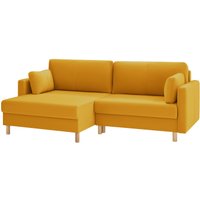 Угловой диван Mio Tesoro Дублин 497 (желтый 1103)