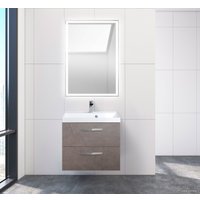  BelBagno Тумба под умывальник Aurora-600-2C-SO-PG (pietra grigio)