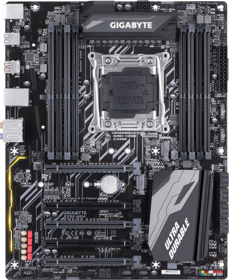 

Материнская плата Gigabyte X299 UD4 (rev. 1.0)