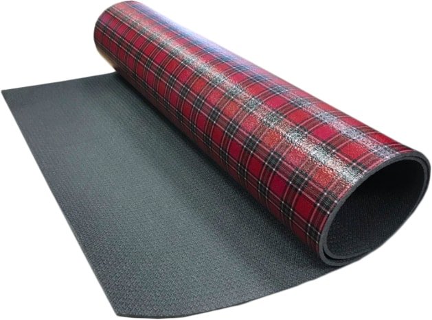 

Классический коврик Isolon Decor Шотландка 1800x550x8 (черный)