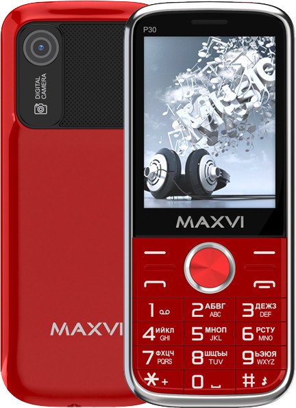 

Телефон Maxvi P30 (красный)