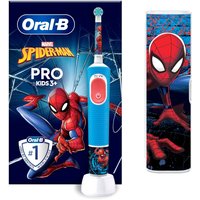 Электрическая зубная щетка Oral-B Vitality Pro Kids D103 Spiderman с футляром