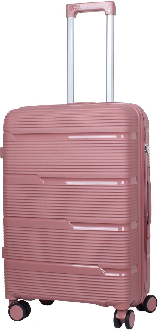 

Чемодан Belchem Poloska S (пудра)