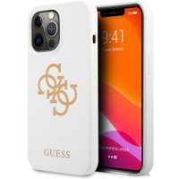 Чехол для телефона CG Mobile Guess для iPhone 13 Pro GUHCP13LLS4GGWH