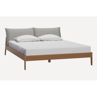 Кровать Divan Эвелен-Walnut 160 Soft Grey