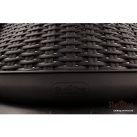 Стул Sheffilton SHT-S68 (черно-коричневый/черный муар)