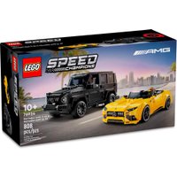 Конструктор LEGO Speed Champions 76924 Mercedes-AMG G 63 и Mercedes-AMG SL 63