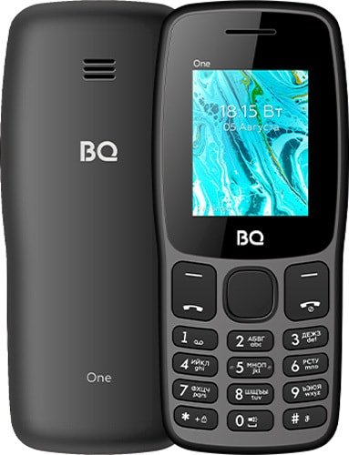 

Кнопочный телефон BQ BQ-1852 One (черный)