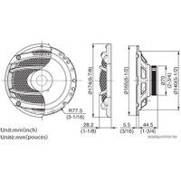 Коаксиальная АС Kenwood KFC-E1754