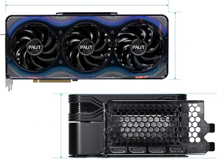 Palit GeForce RTX 5080 GameRock OC NE75080T19T2-GB2030G видеокарту