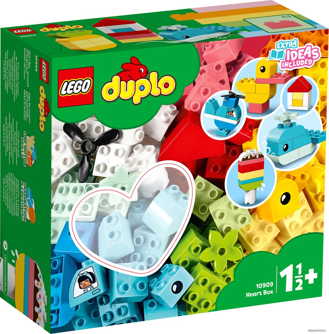 Набор деталей LEGO Duplo 10909 Шкатулка-сердечко