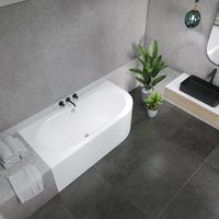 Ванна Lauter Bliss 150 L 21201051L (с черным подголовником)