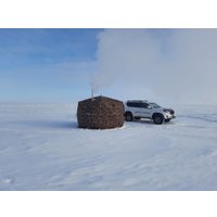 Палатка для зимней рыбалки Ex-Pro Winter Юрта 7EXUBO (черный/оранжевый) в Гомеле