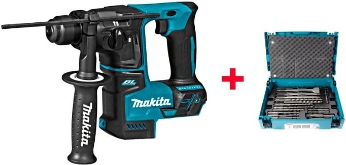 

Перфоратор Makita DHR171RTJ (с 2-мя АКБ, +набор оснастки)