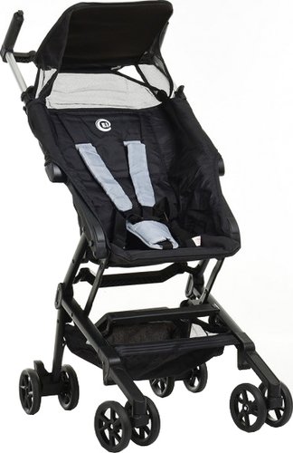 Коляска прогулочная «книга» El Camino Qwerty (черный)
