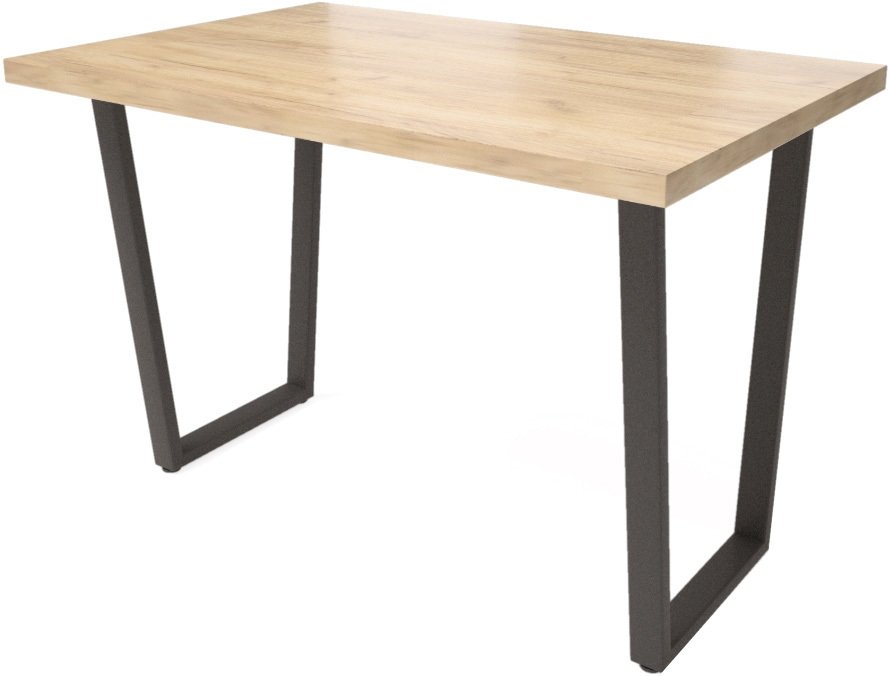 

Кухонный стол Millwood Лофт Уэльс Light 130x80 (36 мм, золотой Craft/черный)