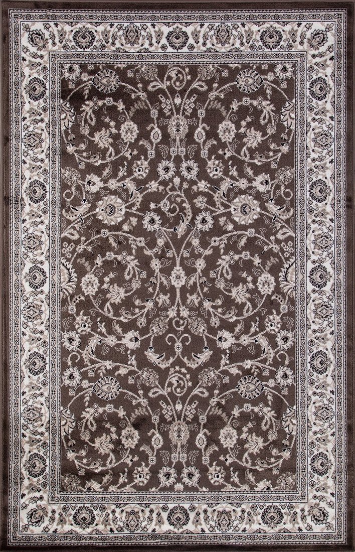 Ковер для жилой комнаты Merinos Valencia Deluxe d251-STAN-BROWN (2x3)