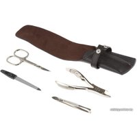 Набор для маникюра и педикюра Dewal 901BROWN (коричневый)