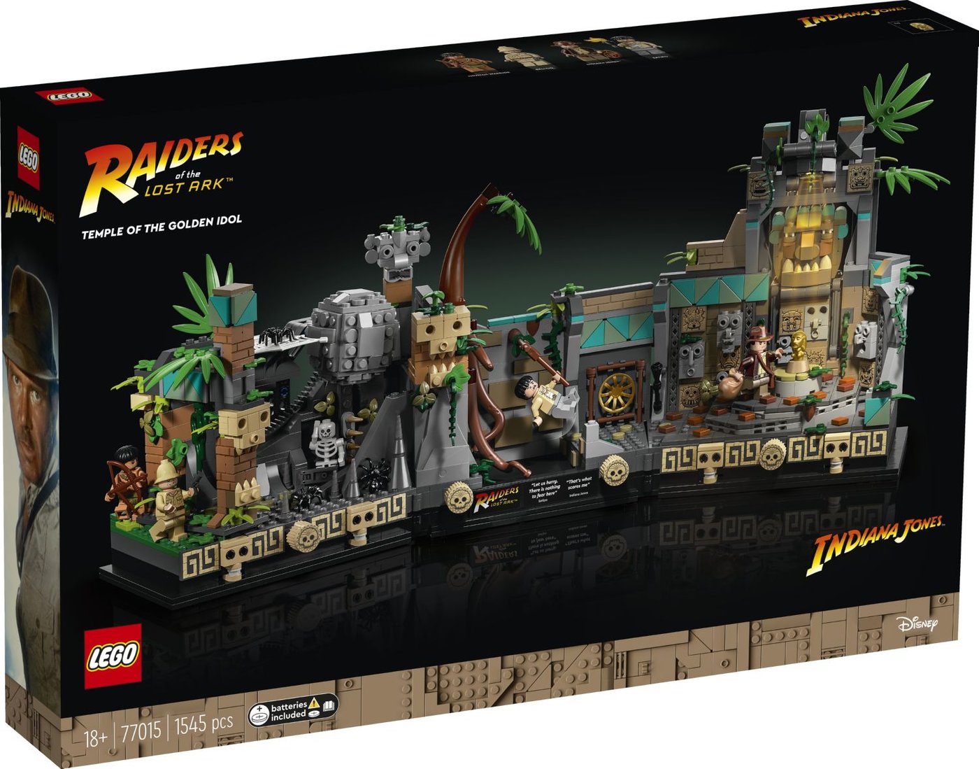 

Конструктор LEGO Indiana Jones 77015 Храм золотого идола