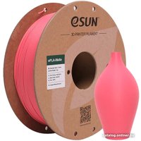Пластик eSUN ePLA-Matte 1.75 мм 1000 г (strawberry red)