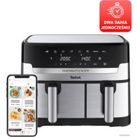 Аэрогриль (аэрофритюрница) Tefal Dual Easy Fry & Grill EY905D10