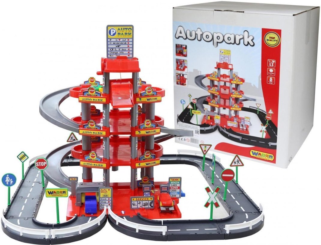 

Паркинг Полесье Паркинг 4-уровневый с дорогой и автомобилями (красный) 44723