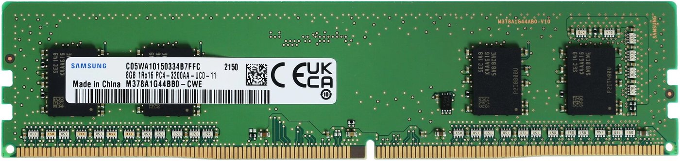 Оперативная память Samsung 8ГБ DDR4 3200 МГц M378A1G44BB0-CWE