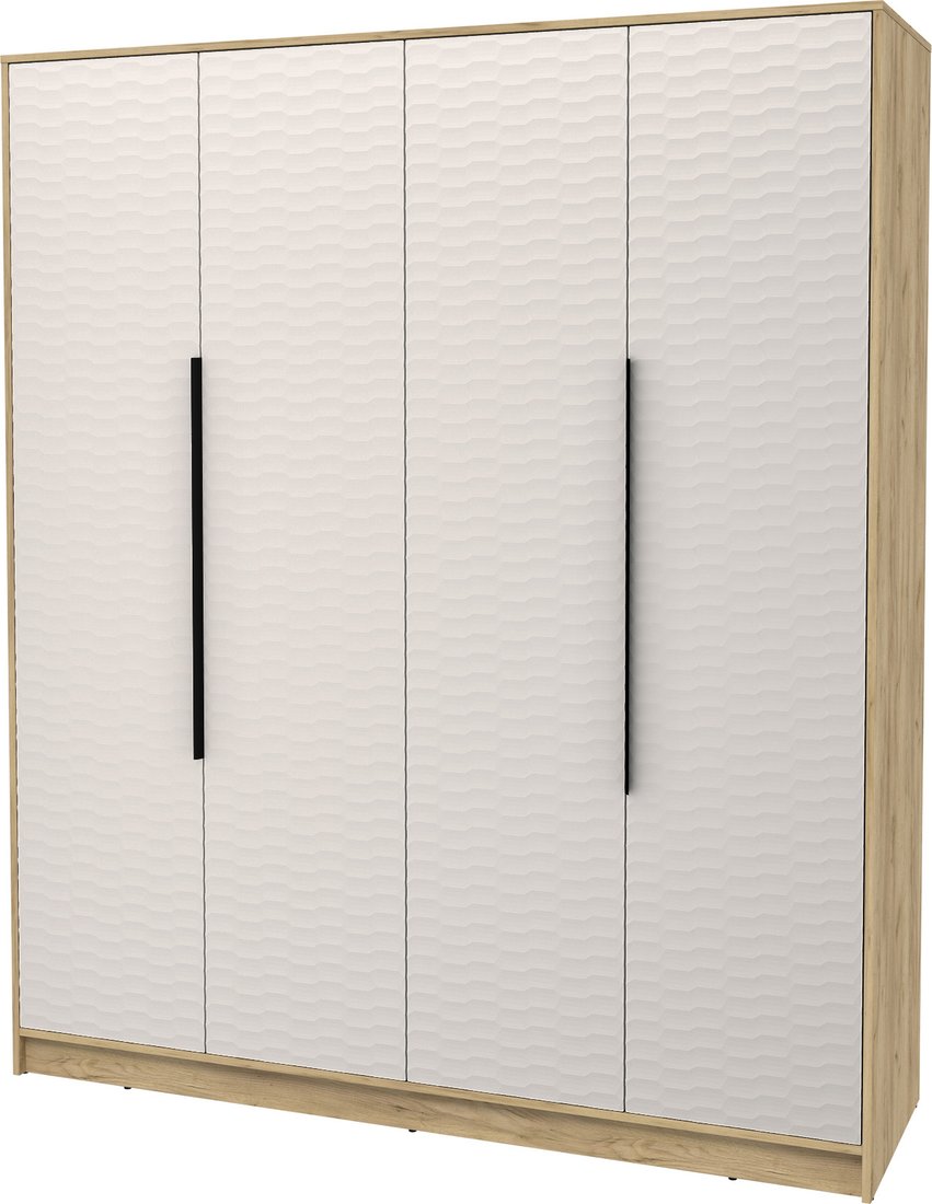 

Шкаф распашной Интерлиния Концепт Зодиак КТ-Ш4 (дуб золотой/кашемир)