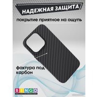 Чехол для телефона Bingo Carbon для APPLE iPhone 15 Plus (черный)