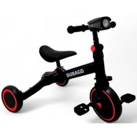 Беговел-велосипед Bubago Split BG S-157-1 (черный/красный)