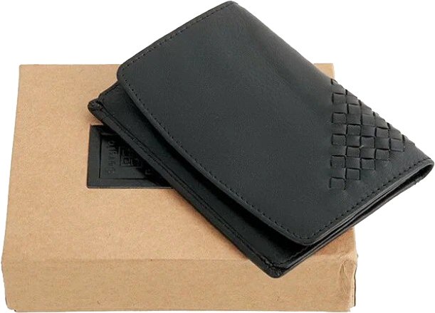 

Ключница Sergio Belotti со слотом для банковских карт 05-2086 Genoa black (черный)