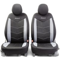 Комплект чехлов для сидений Autoprofi Aeroboost AER-1102 (черный/серый)