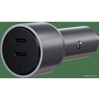 Автомобильное зарядное Satechi 40W Dual USB-C PD Car Charger ST-U2C40CCM