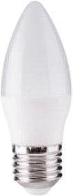 Светодиодная лампочка АБВ LED лайт Свеча С37 6W E27 3000К