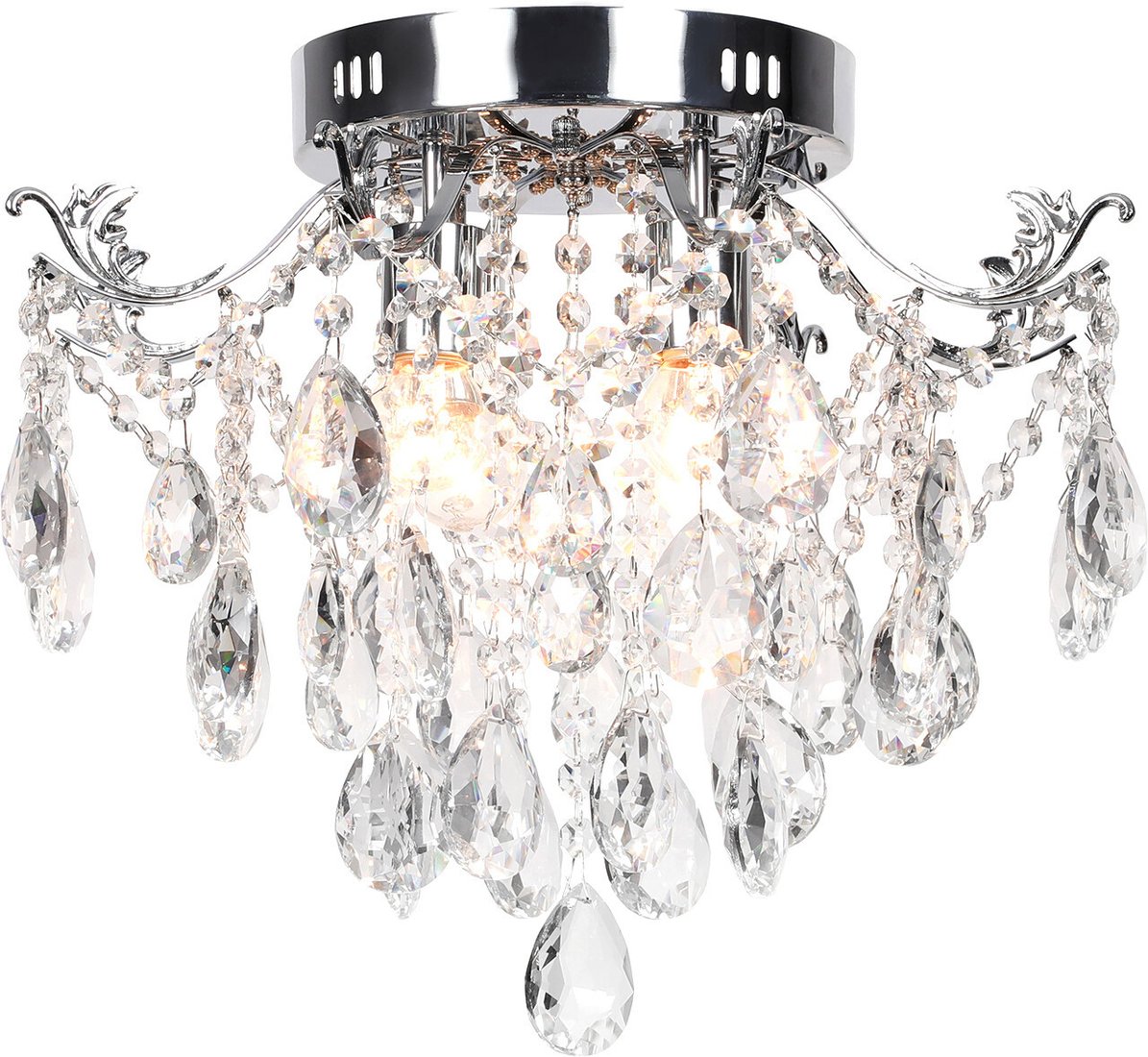 

Люстра средней высоты Escada Azalea 1119/4PL E27*60W Chrome
