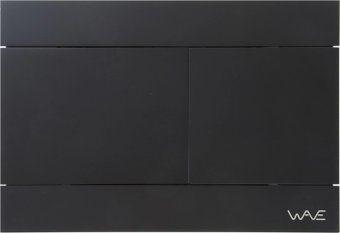 Панель смыва Wave SS02-2 557072 (черный матовый)