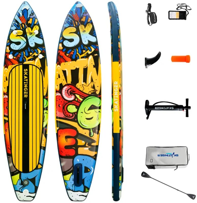 

Сапборд Skatinger Graffiti Yellow
