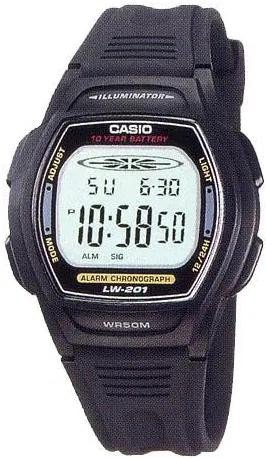 

Наручные часы Casio LW-201-1A