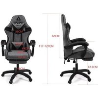 Игровое (геймерское) кресло King Style Anklav (серый)