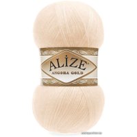 Пряжа для вязания Alize Angora gold 681 (550 м, светло-персиковый)