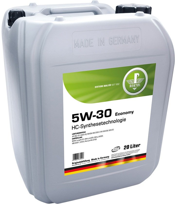 

Моторное масло Rektol 5W-30 Economy 20л