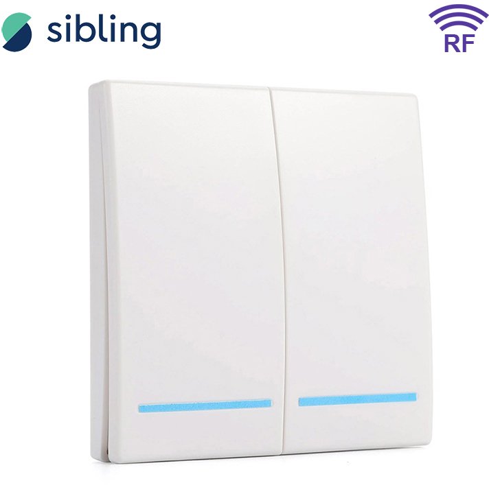 

Выключатель Sibling Powerlight-M2W 2-канальный