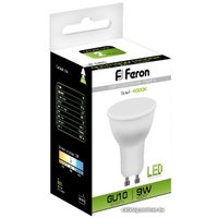 Светодиодная лампочка Feron LB-560 GU10 9 Вт 4000 К