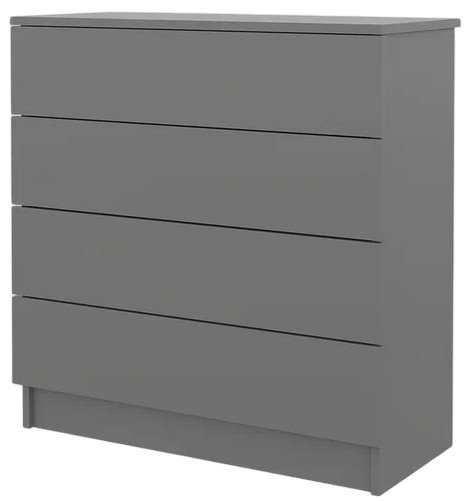 

Комод Горизонт Нео 760 4 ящика (серый графит)