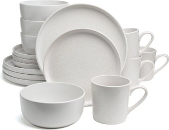 Набор тарелок Bronco Choice White 191-363