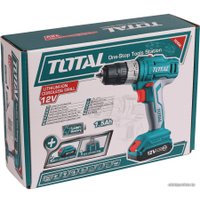 Дрель-шуруповерт Total TDLI1222 (с 2-мя АКБ, кейс)