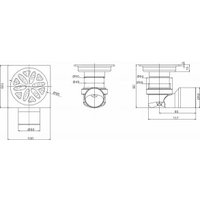 Трап/канал Magdrain PFC35Q50-B