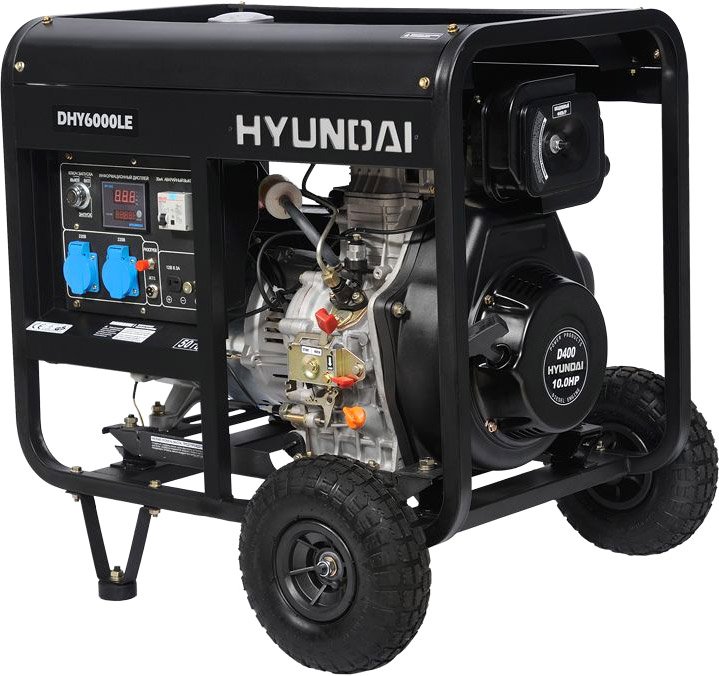 

Дизельный генератор Hyundai DHY 6000LE