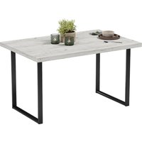 Кухонный стол Mio Tesoro Tako 36 120x66 (дуб крафт белый/черный)